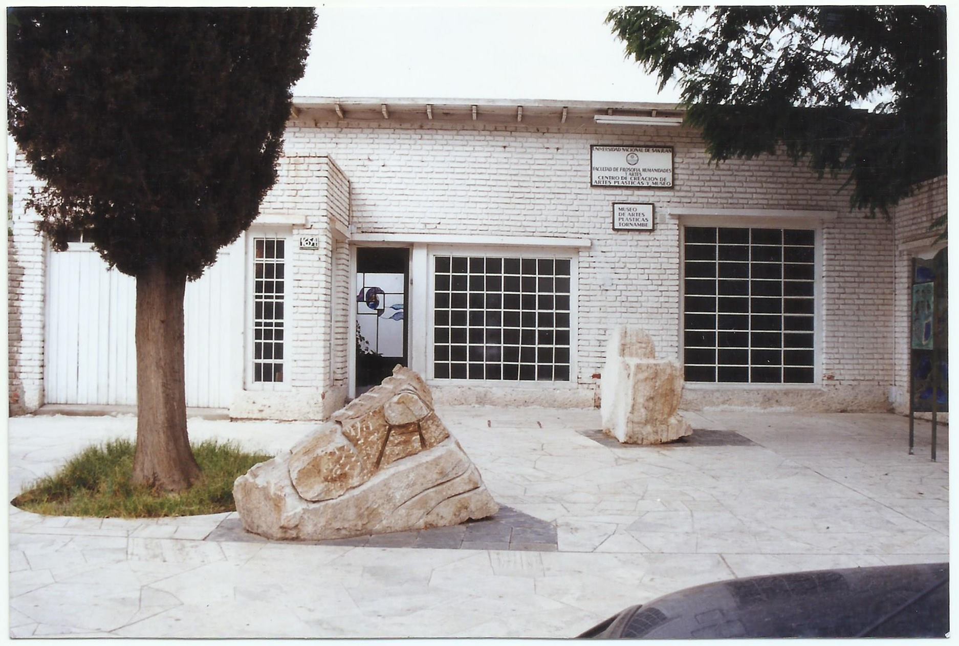 Antigua fachada del Museo Tornambé